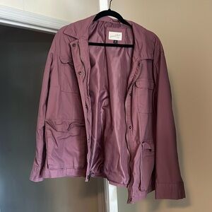 Pink Zip Up Jacket